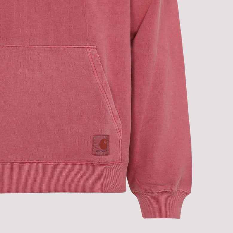 red torion cotton sweatshirt by Selfnex