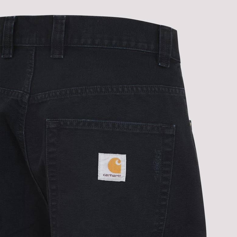 black brandon cotton jeans by Selfnex