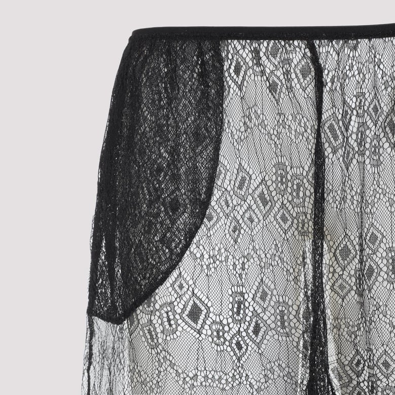 black orissa lace ballon pants by Selfnex
