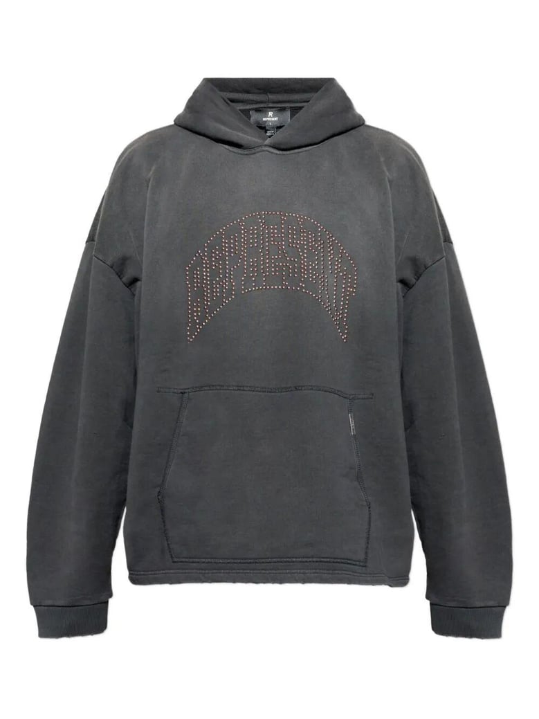 embellished hoodie by Selfnex
