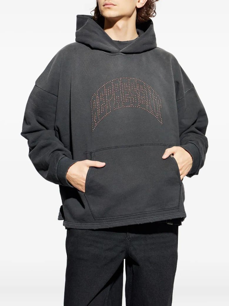 embellished hoodie by Selfnex