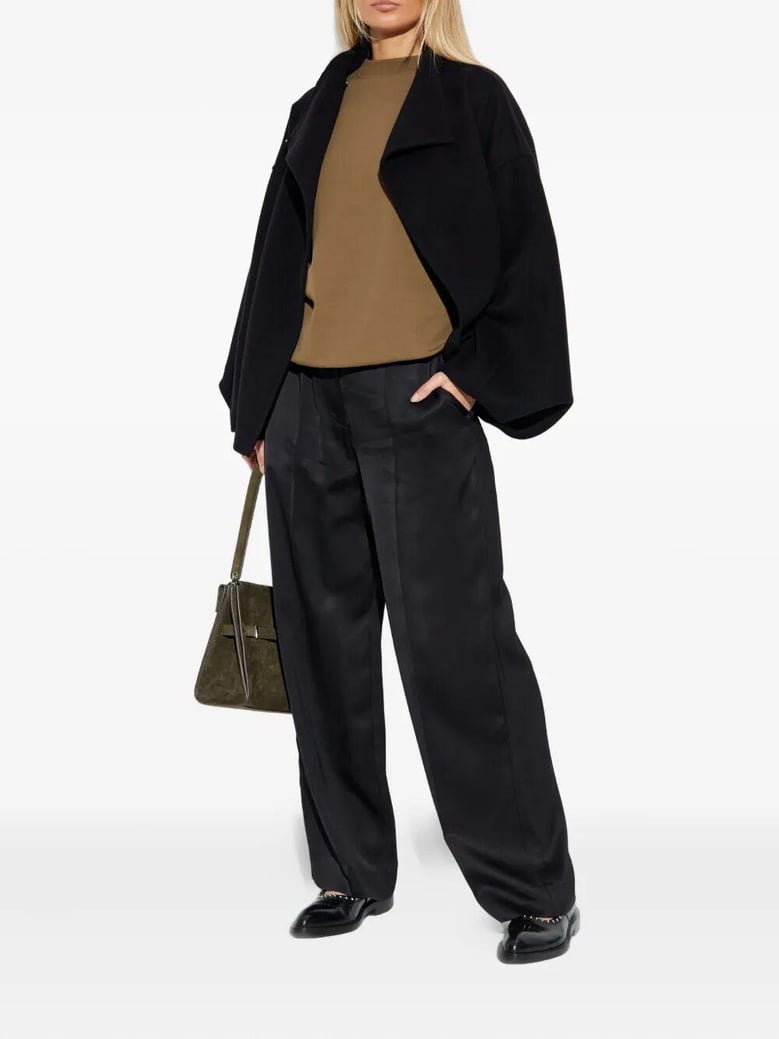 north midioversize cashmere wool jacket by Selfnex