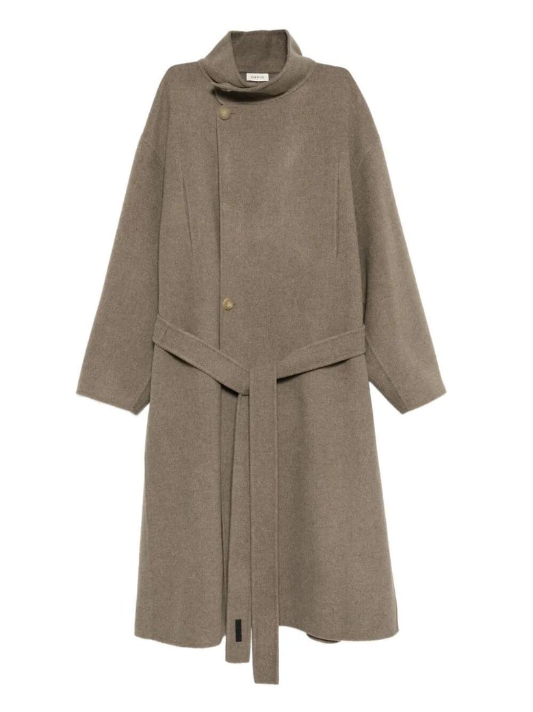 highneck coat by Selfnex