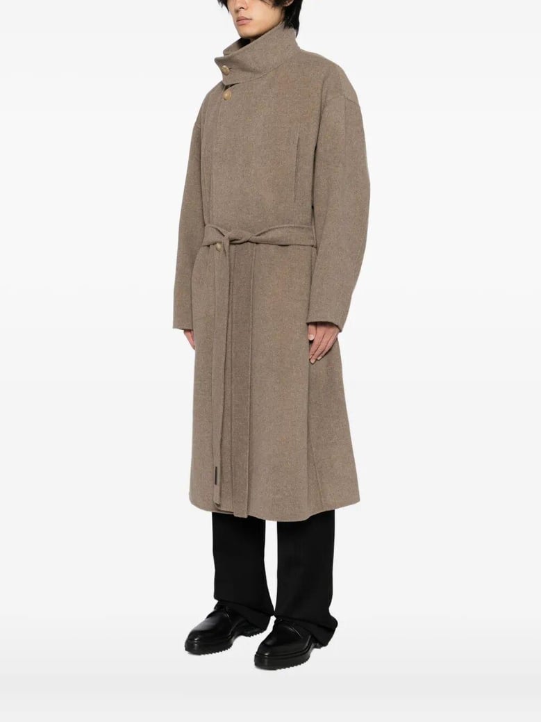 highneck coat by Selfnex