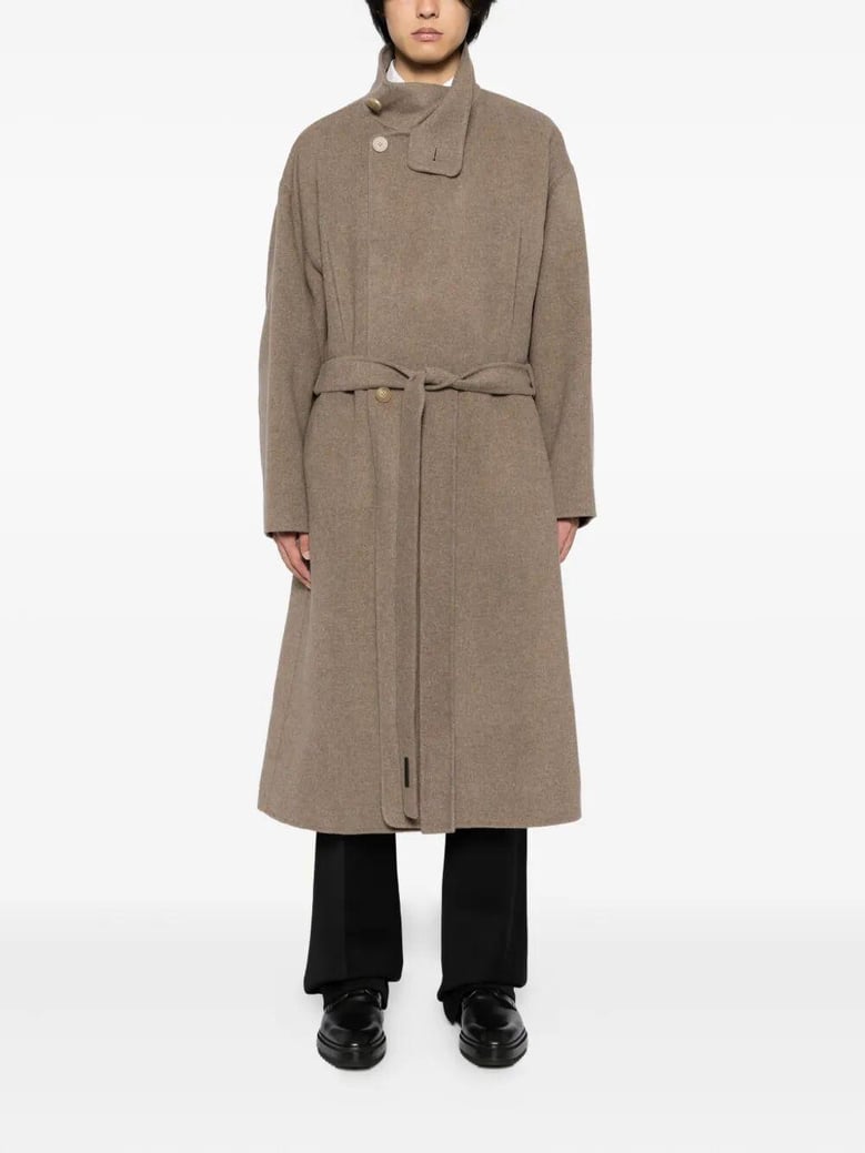 highneck coat by Selfnex