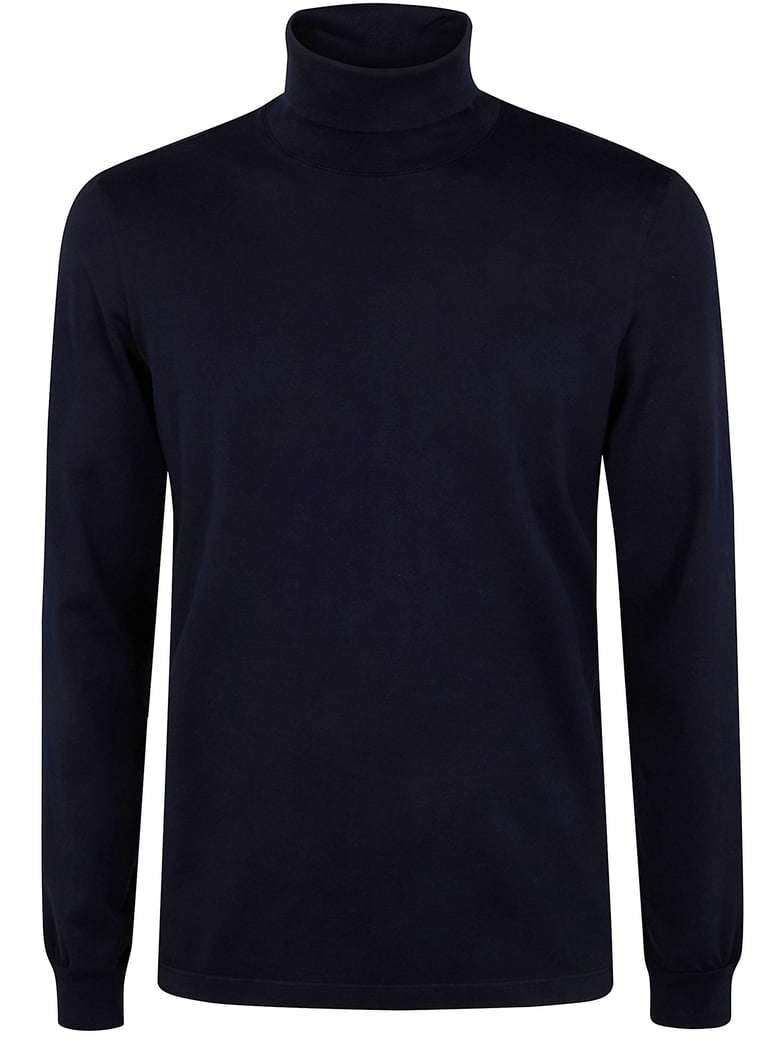 giza long sleeve turtleneck sweater by Selfnex