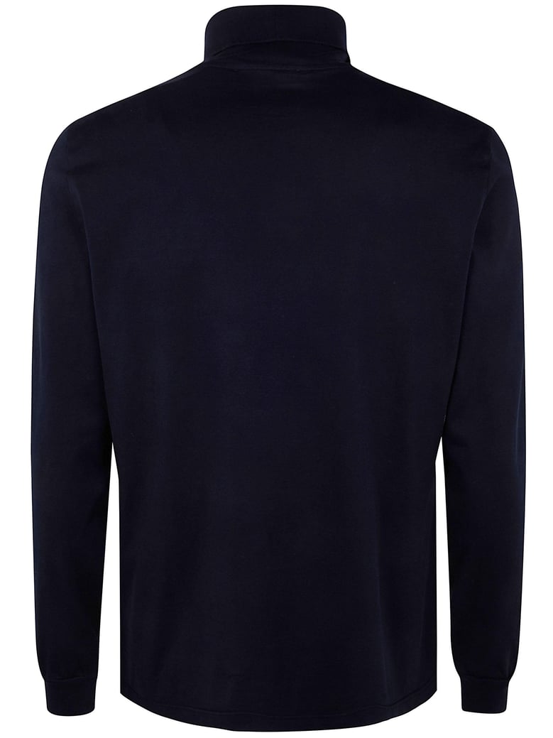 giza long sleeve turtleneck sweater by Selfnex
