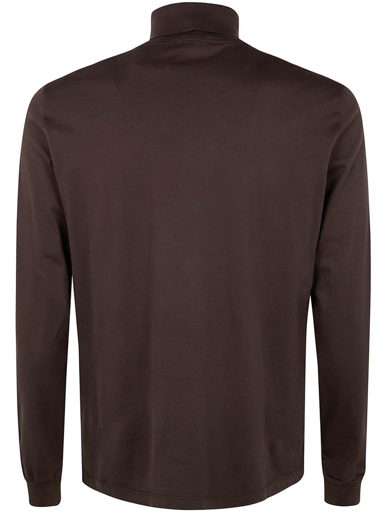 giza long sleeve turtleneck sweater by Selfnex