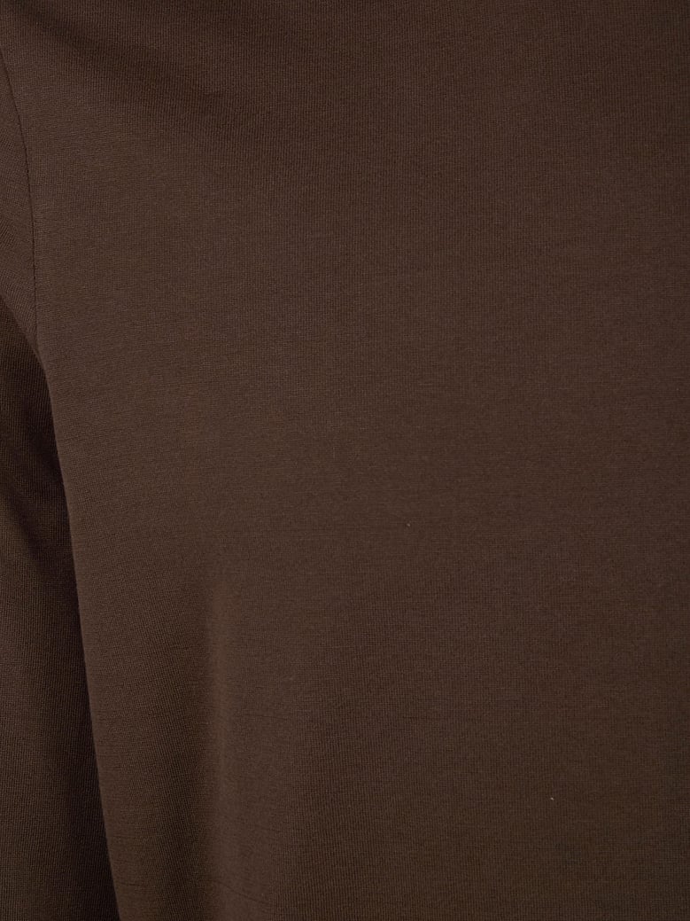 giza long sleeve turtleneck sweater by Selfnex