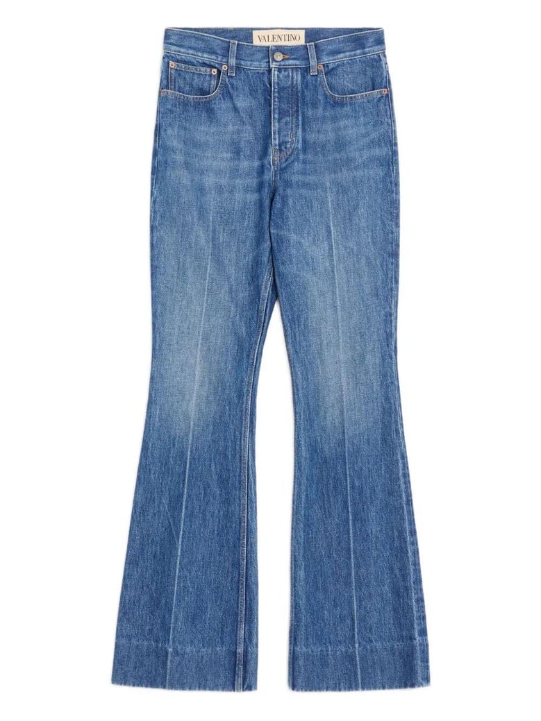 five pockets flared jeans by Selfnex