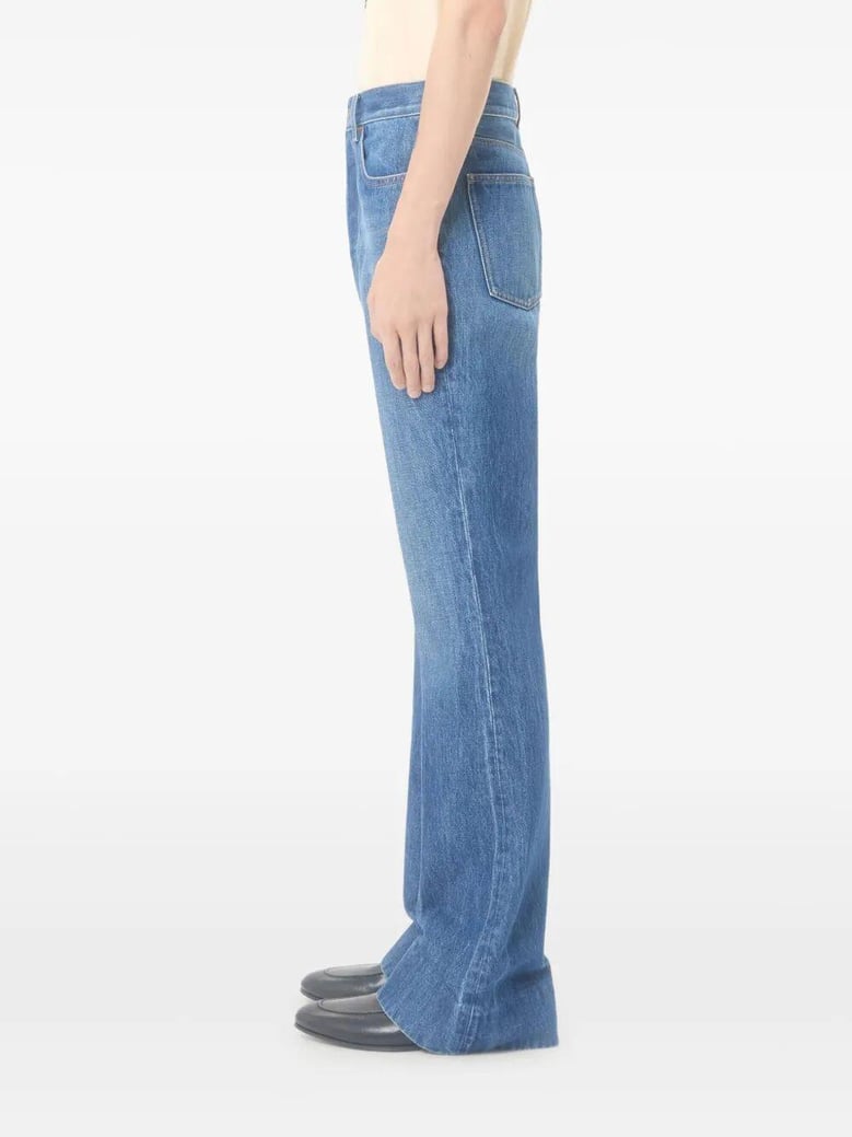 five pockets flared jeans by Selfnex