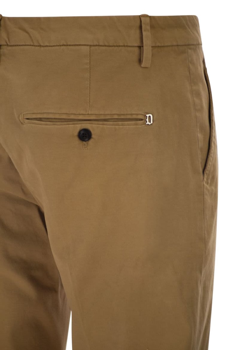 spiritissimo - regular chino trousers in gabardine by Selfnex