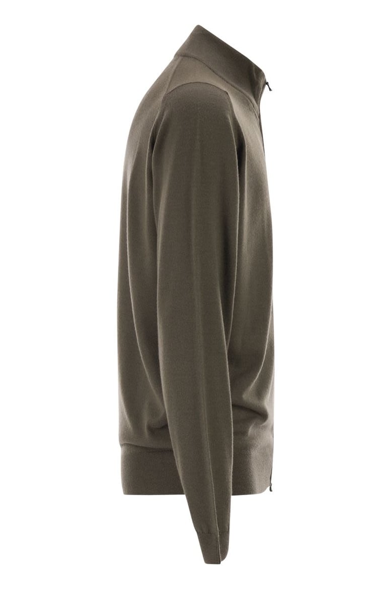 extra fine merino wool cardigan by Selfnex