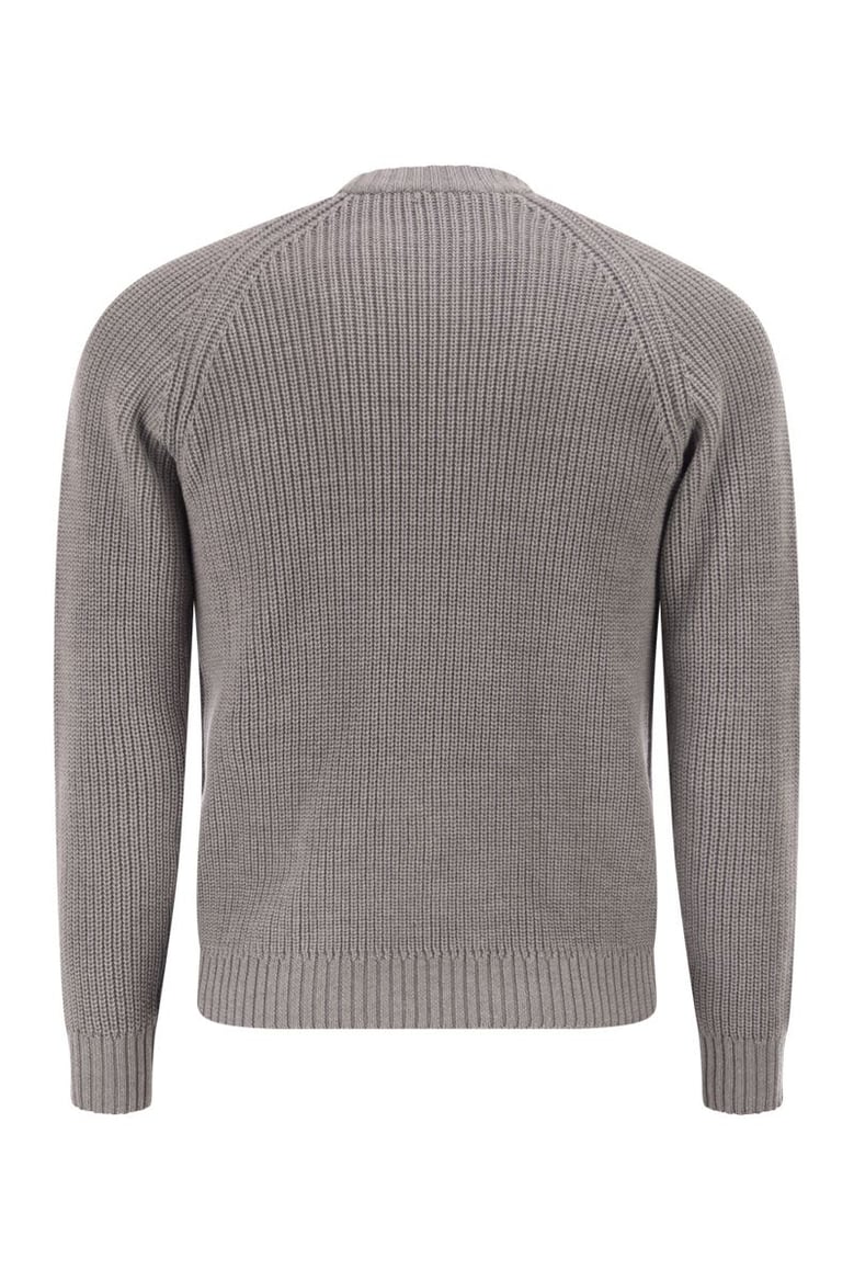 rebel crew neck sweater by Selfnex