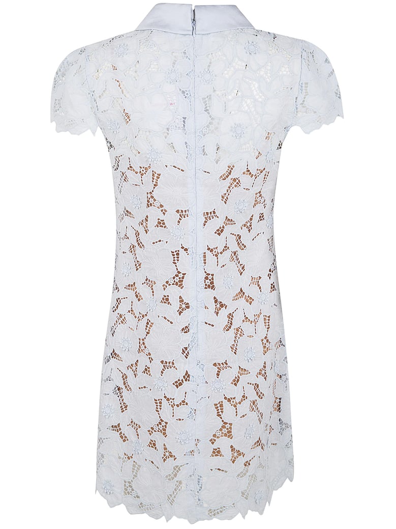 guipure lace mini dress by Selfnex