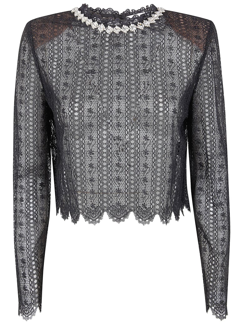 organza lace top by Selfnex