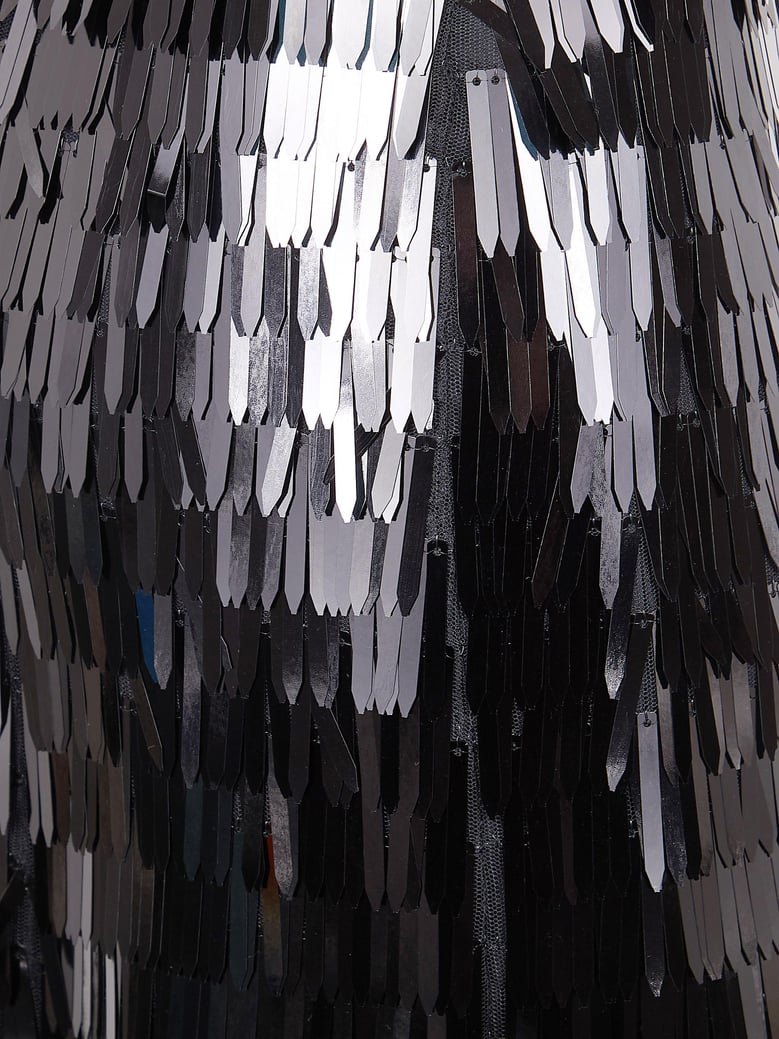 sequin midi skirt by Selfnex