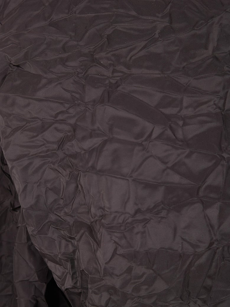 crinkled opaque taffeta sweater by Selfnex