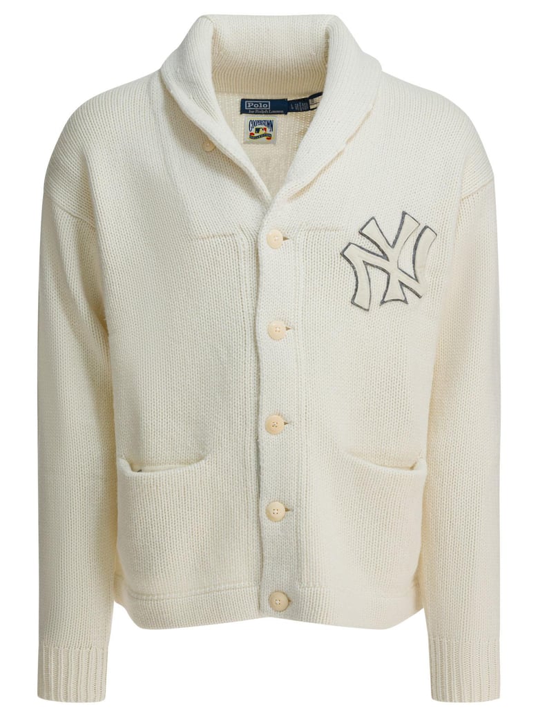 new york yankees™ wool cardigan by Selfnex