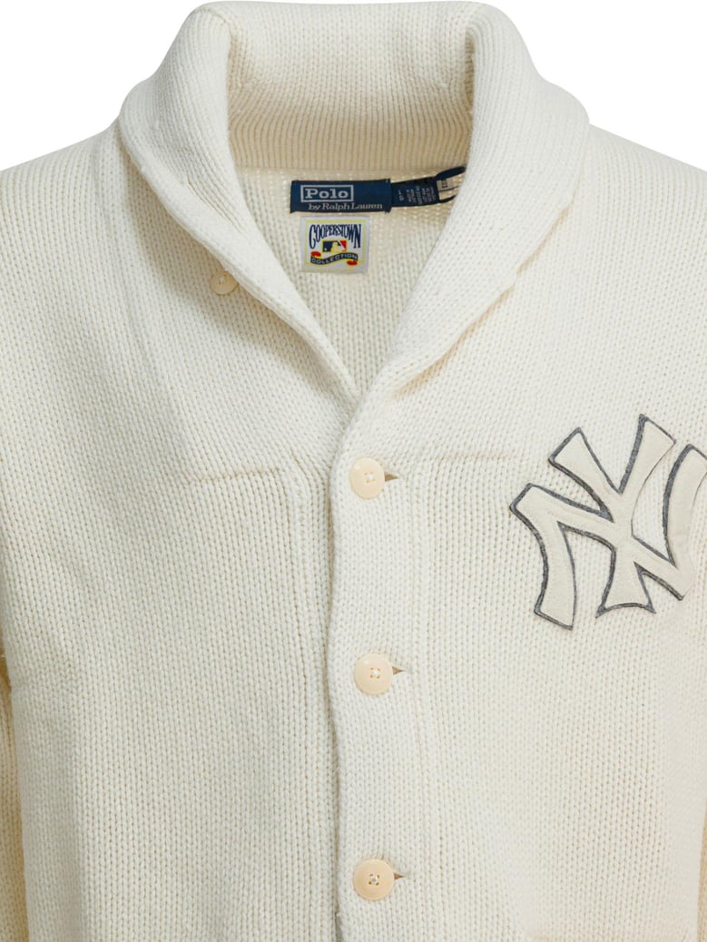new york yankees™ wool cardigan by Selfnex