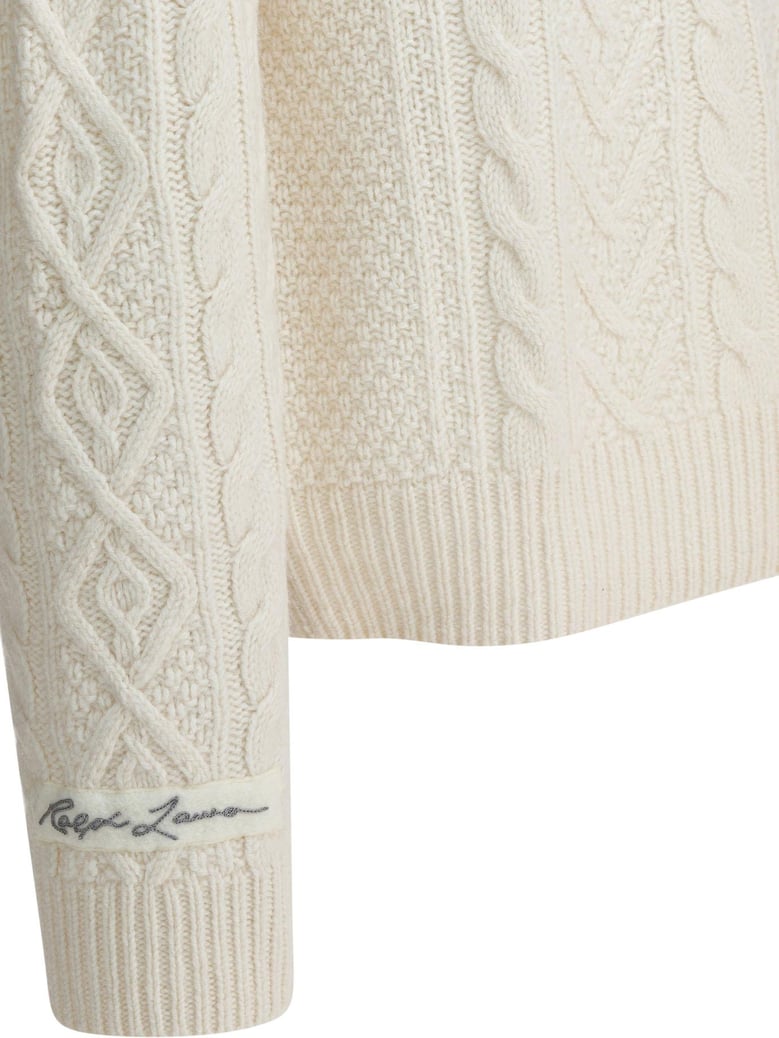 new york yankees™ wool and alpaca crewneck sweater by Selfnex