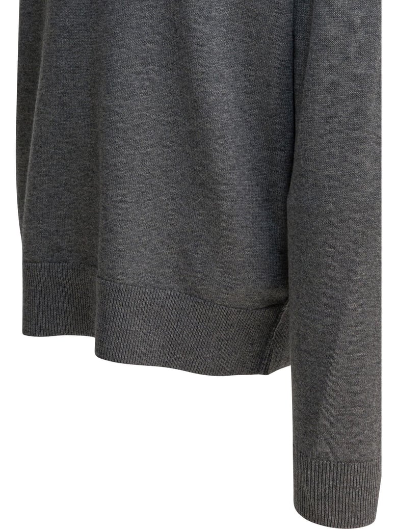 reverse seam sweater by Selfnex