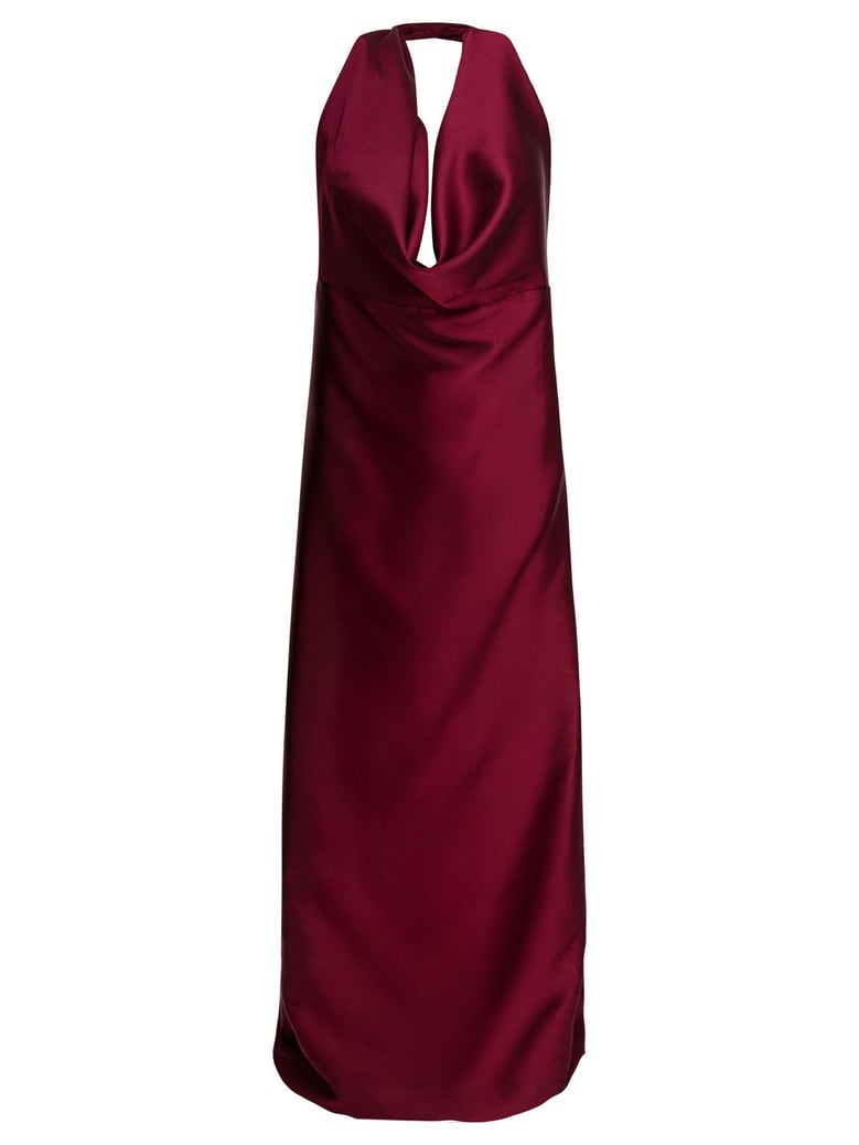 flared dress with american neckline by Selfnex