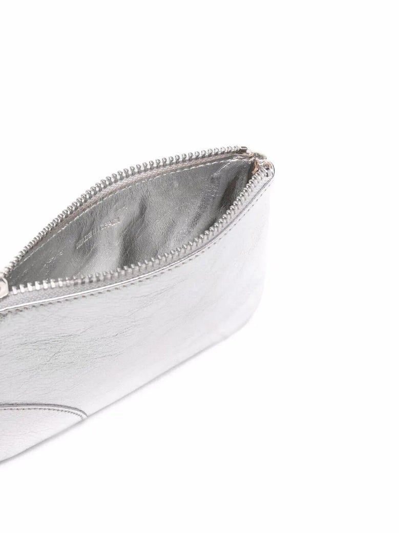 gold and silver 145x105 mm wallet by Selfnex