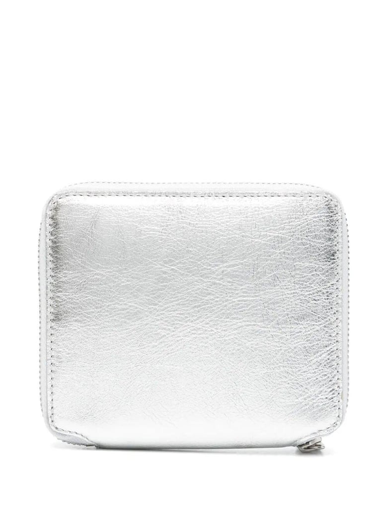 gold and silver 125x105 mm wallet by Selfnex
