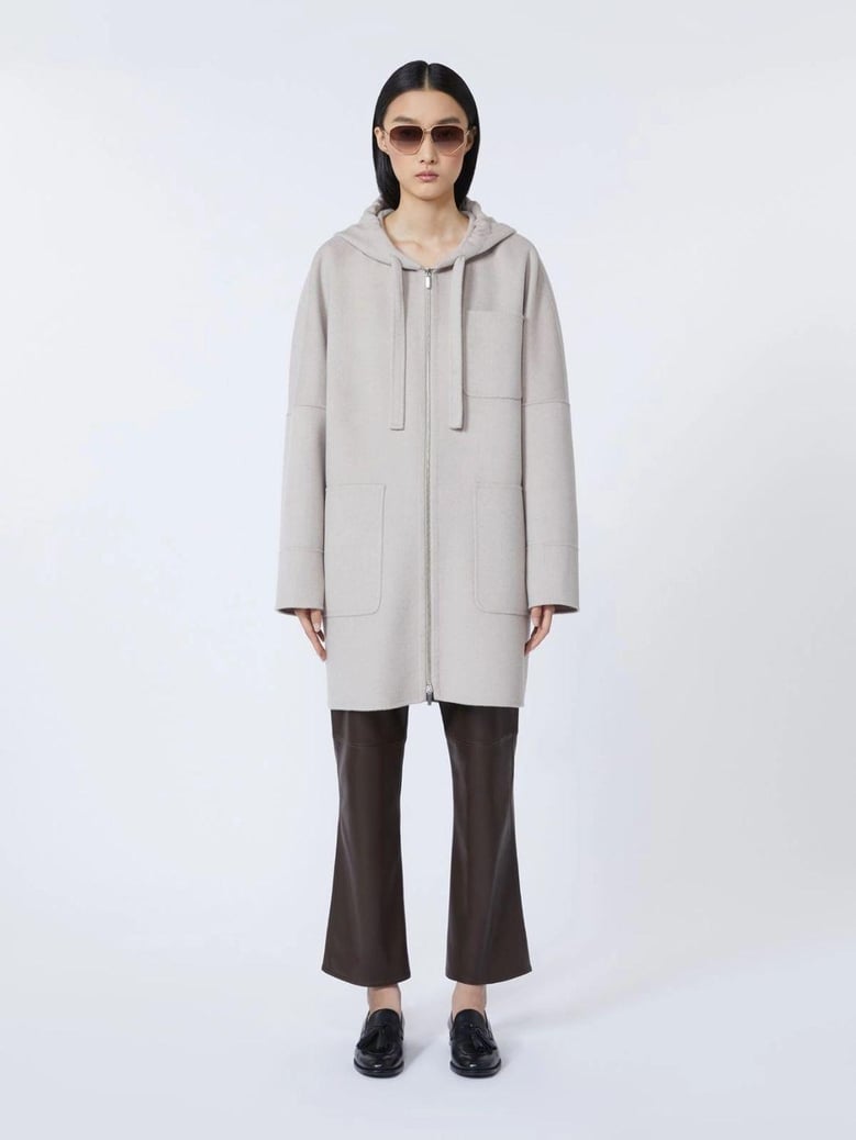 smmgiglio short coat beige by Selfnex