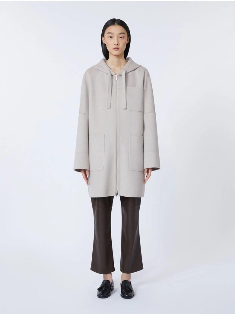 smmgiglio short coat beige by Selfnex