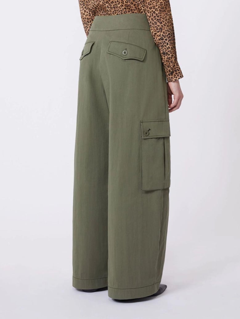 wkdaquila trouser dark green by Selfnex