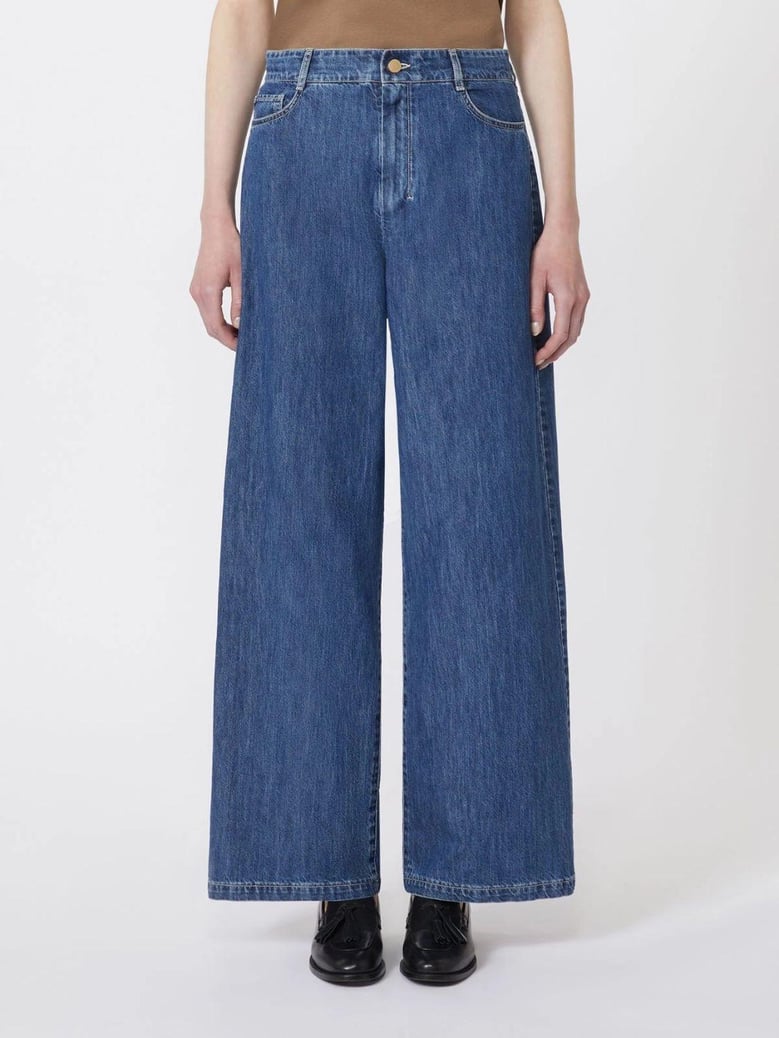 smmzeus denim trouser blue by Selfnex