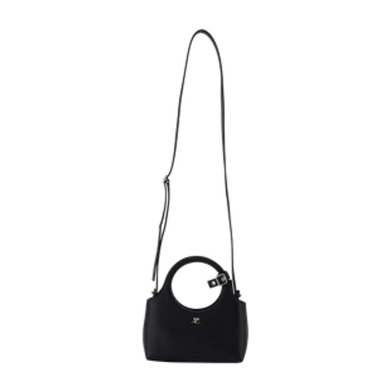 black calf leather handbag by Selfnex