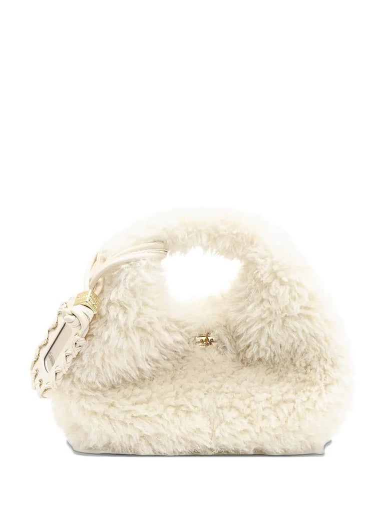 ivory recycled polyester handbag by Selfnex