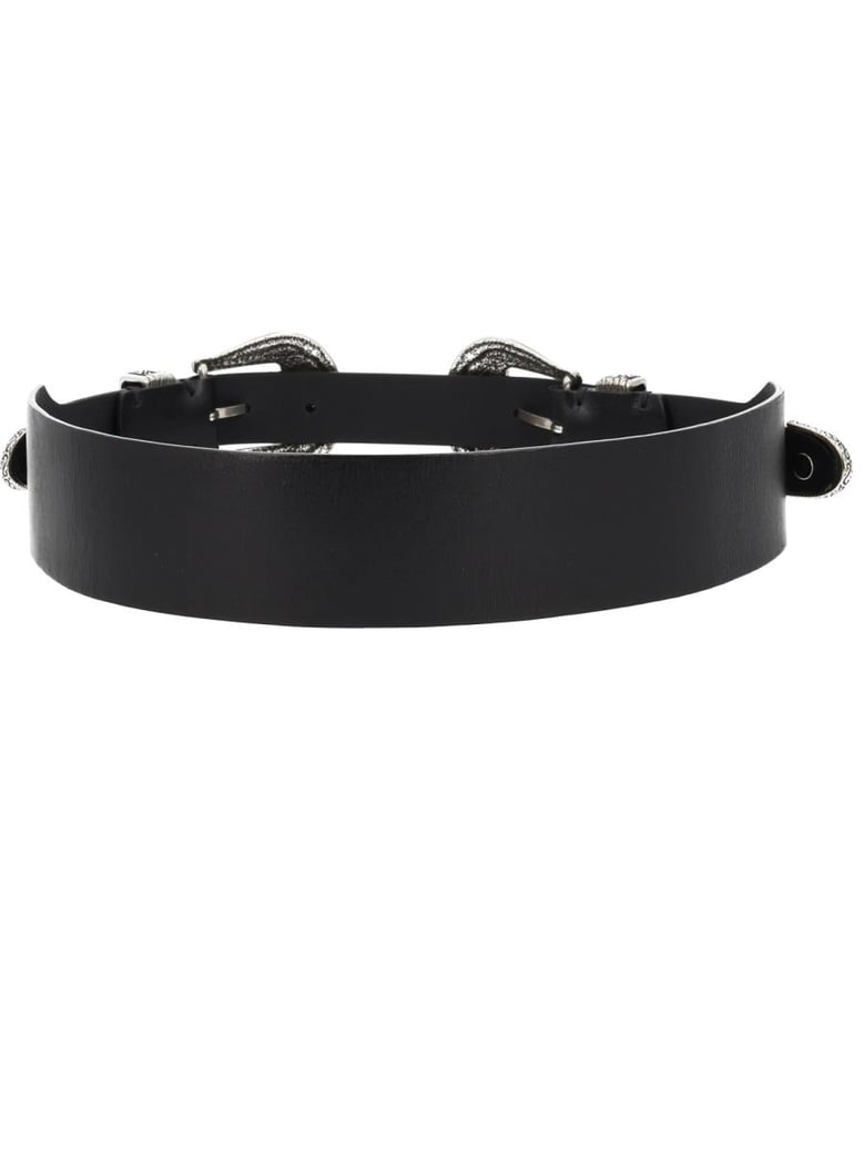 black cow leather belt by Selfnex