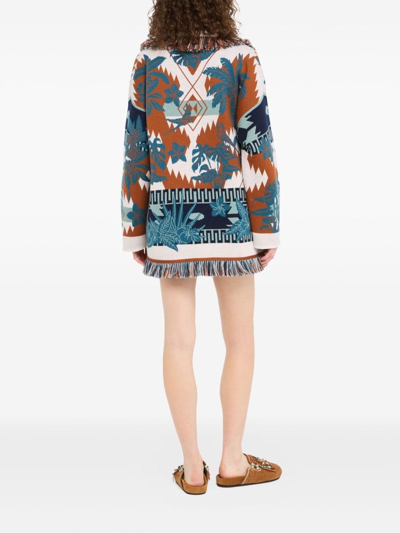 island soul wool cardigan by Selfnex