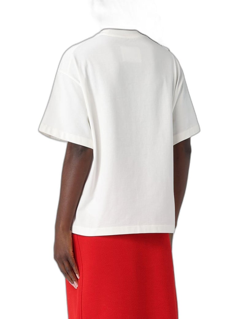logo cotton t-shirt by Selfnex
