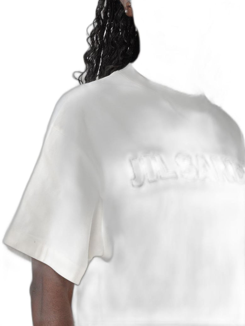 logo cotton t-shirt by Selfnex