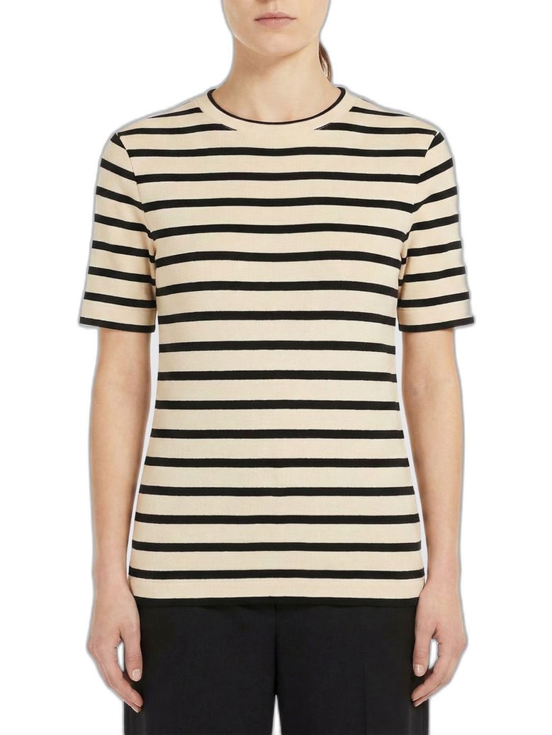 striped cotton t-shirt by Selfnex
