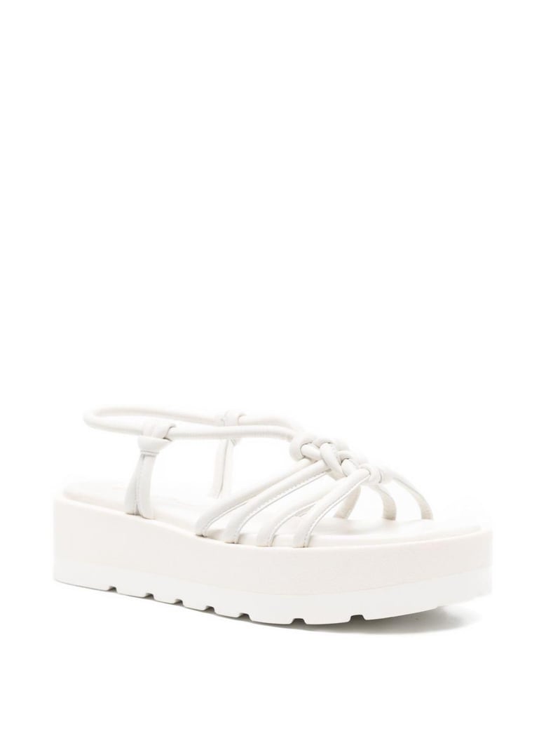 hebe leather sandals by Selfnex