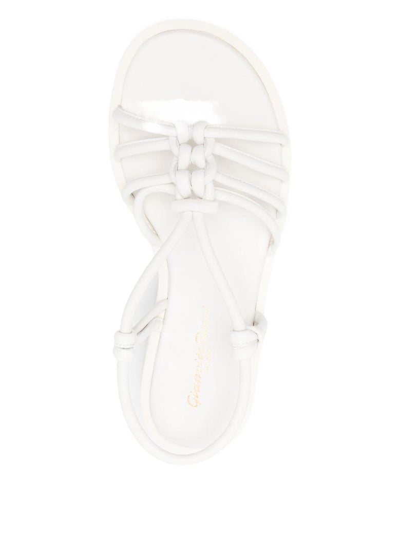 hebe leather sandals by Selfnex