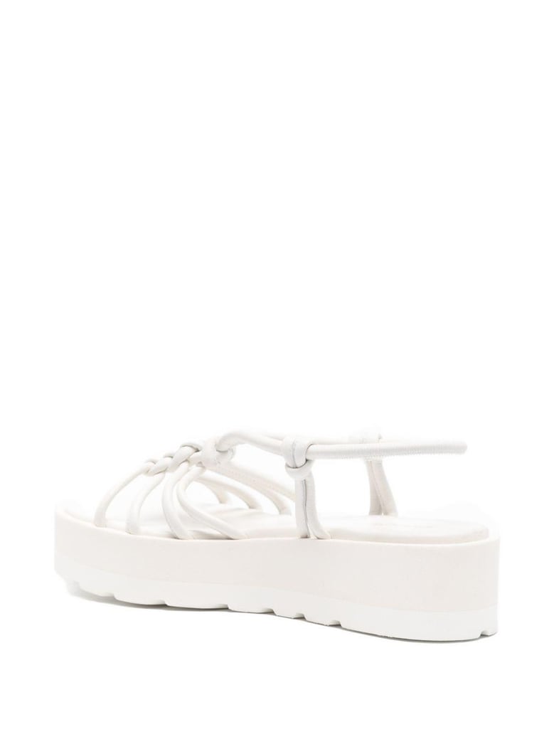 hebe leather sandals by Selfnex