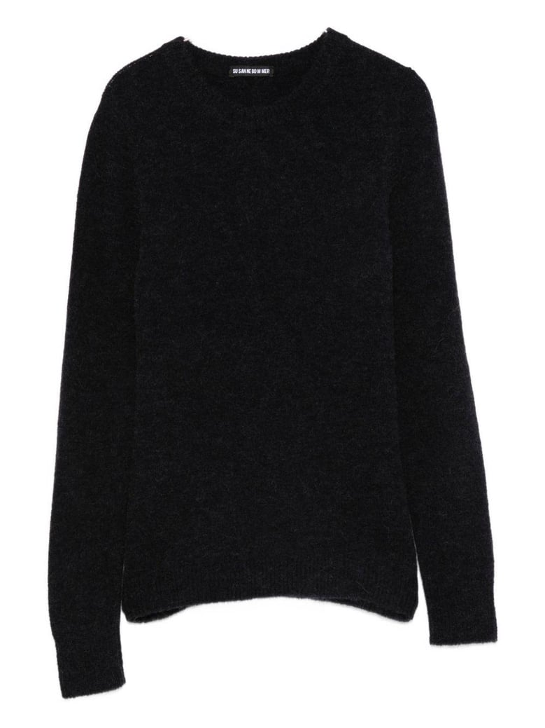 wool crewneck sweater by Selfnex