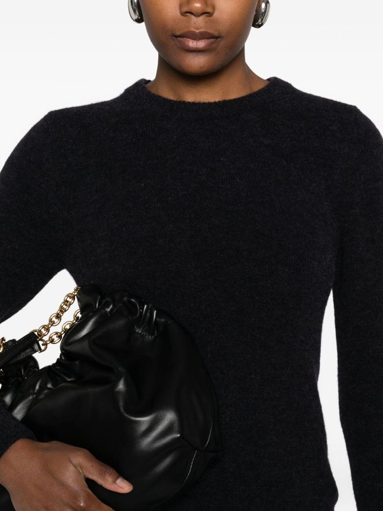 wool crewneck sweater by Selfnex