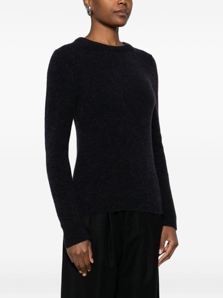 wool crewneck sweater by Selfnex