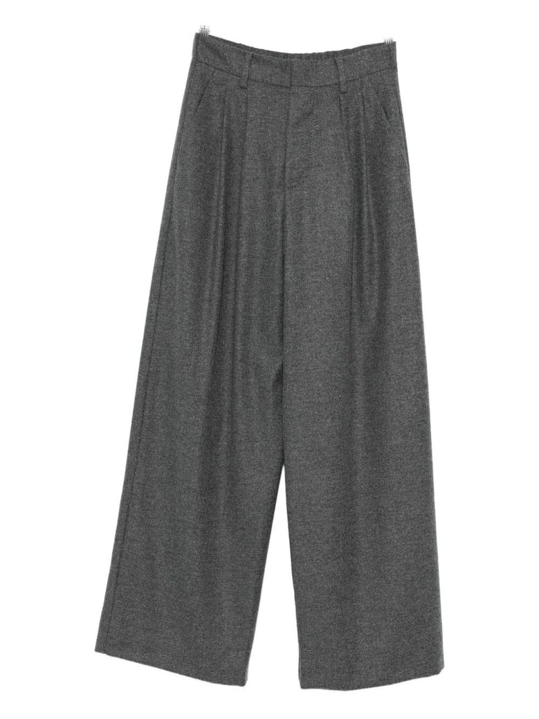 cotton blend trousers by Selfnex