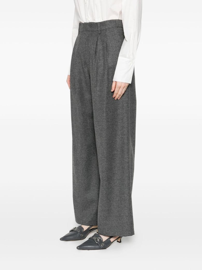 cotton blend trousers by Selfnex