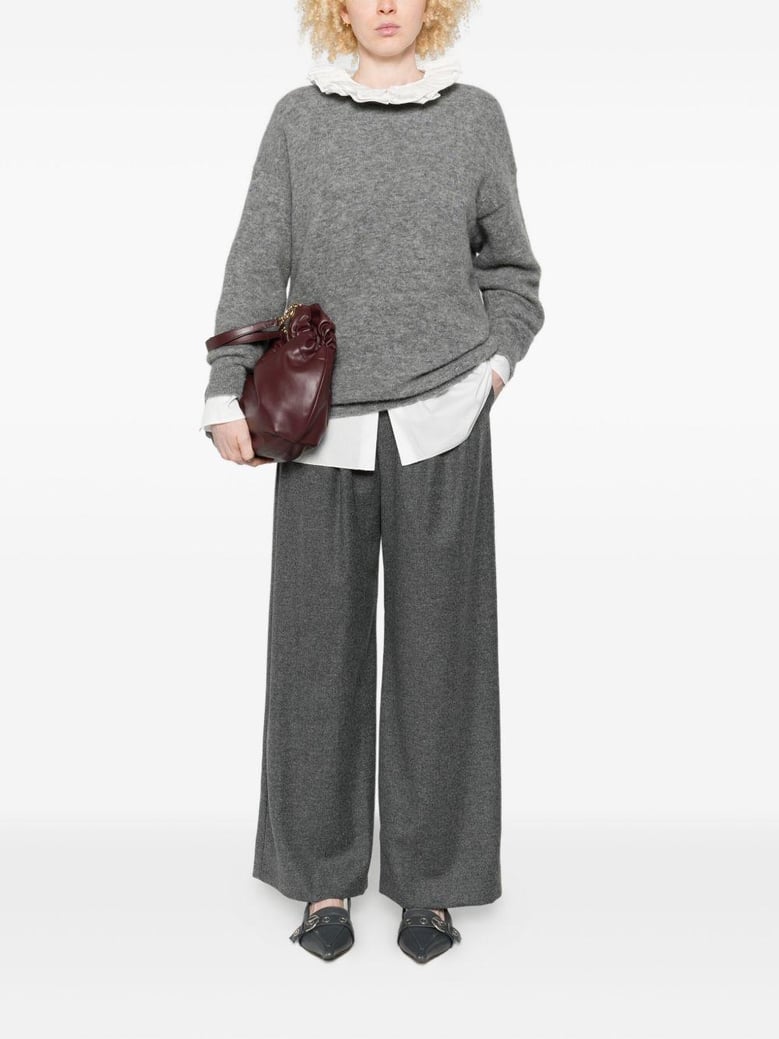 cotton blend trousers by Selfnex