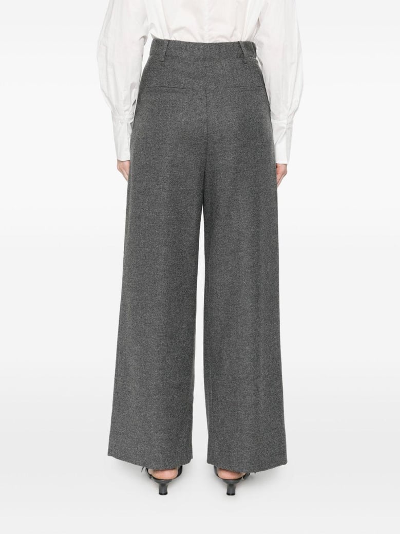 cotton blend trousers by Selfnex